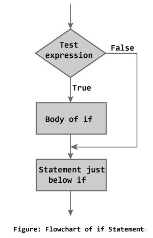 C ++编程中if语句的流程图